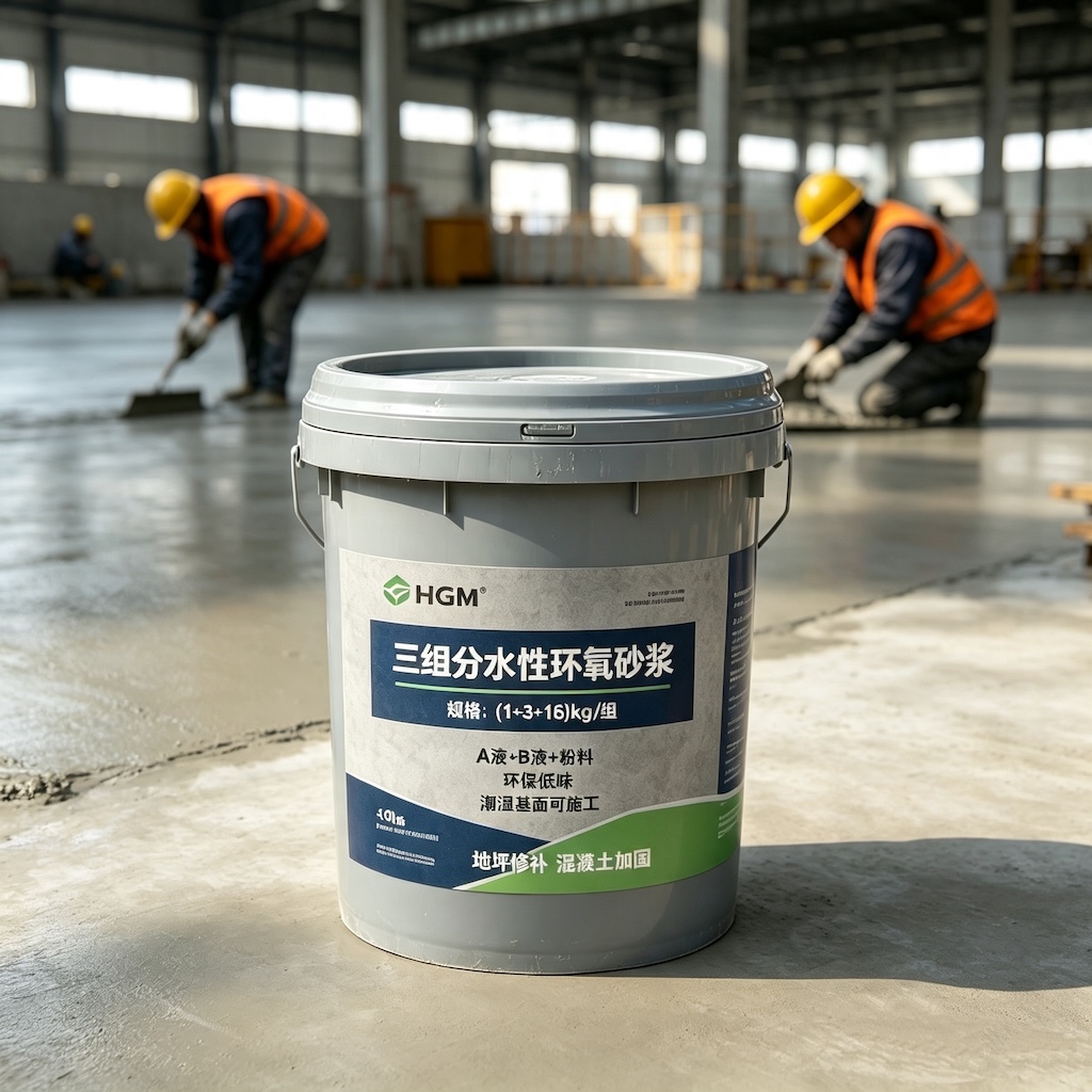 荥经三组份水性环氧砂浆
